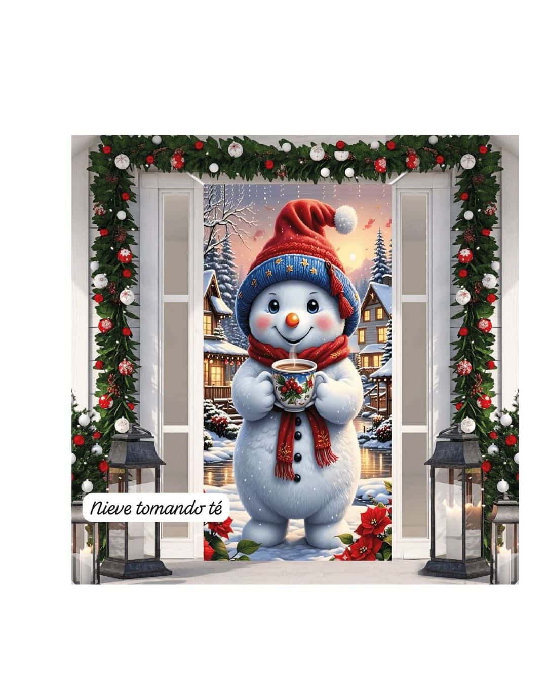 Fundas Navideñas Para Puertas