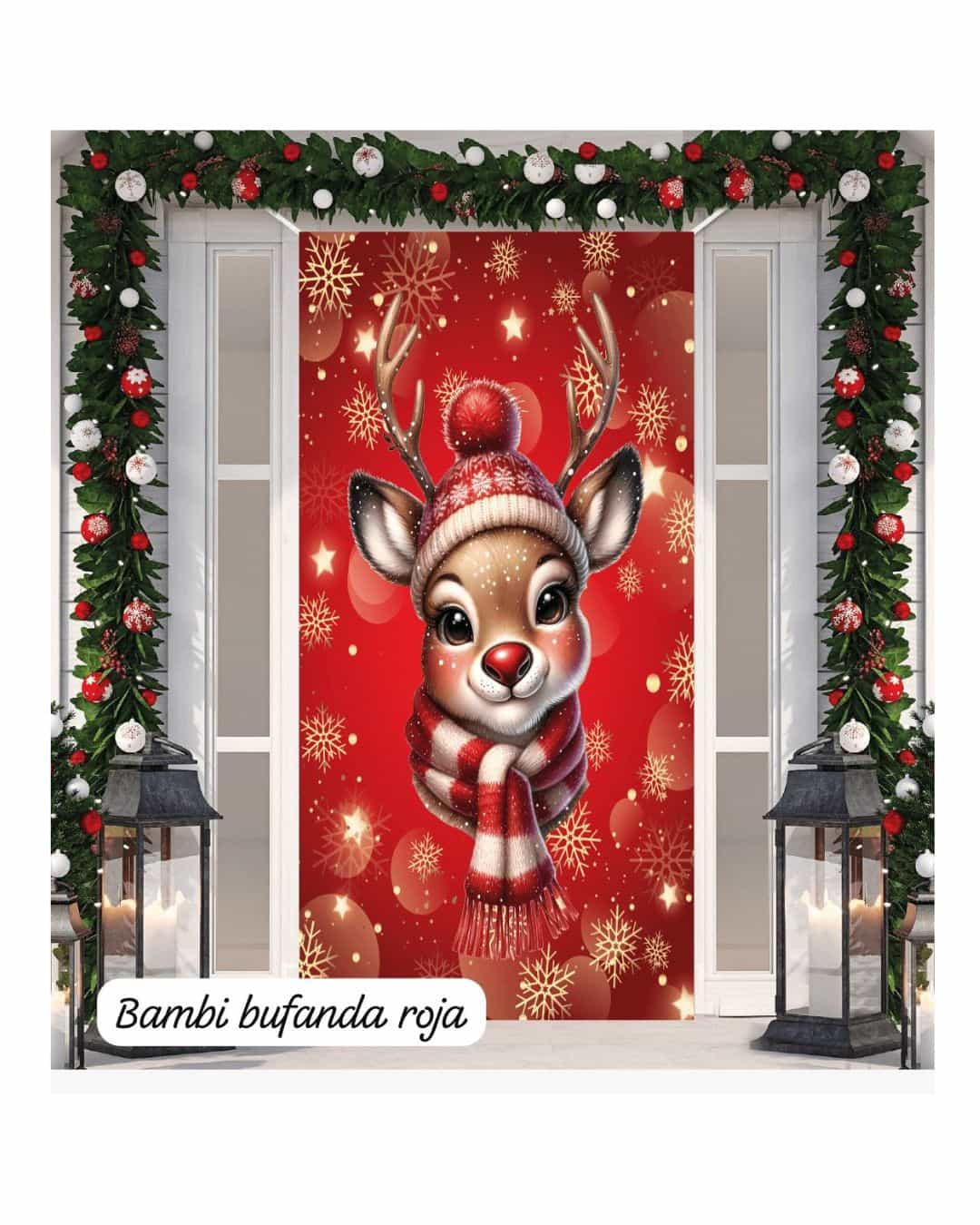 Fundas Navideñas Para Puertas