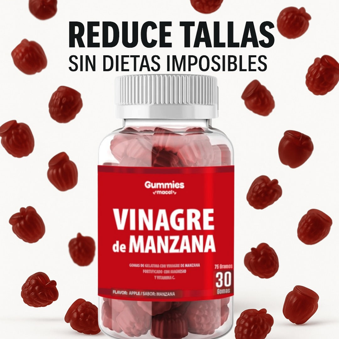 Gomitas de vinagre de manzana